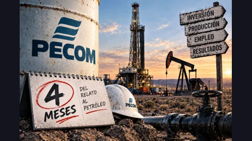 PECOM: cuatro meses para que el relato se convierta en petróleo