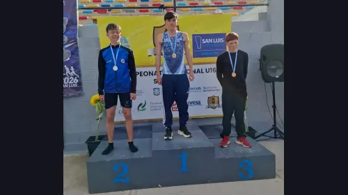 Chubut logró dos títulos nacionales y tres medallas en el Campeonato Argentino U16 de Atletismo
