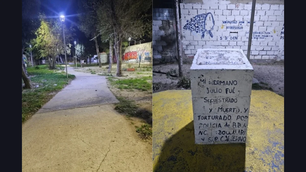 ​Vandalizaron la placa de Julio Argentino Mussi: un ataque a la memoria que reaviva el reclamo vecinal