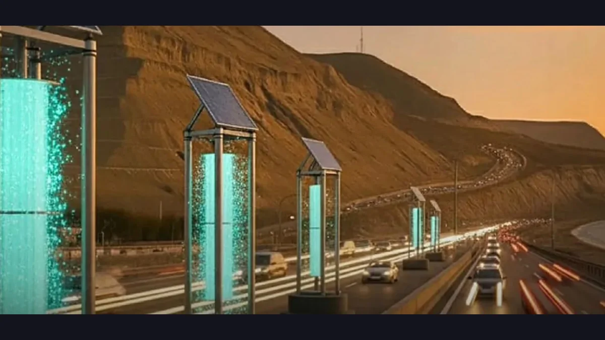 Comodoro: un emprendedor desarrolla un sistema para convertir el viento del tránsito en energía limpia