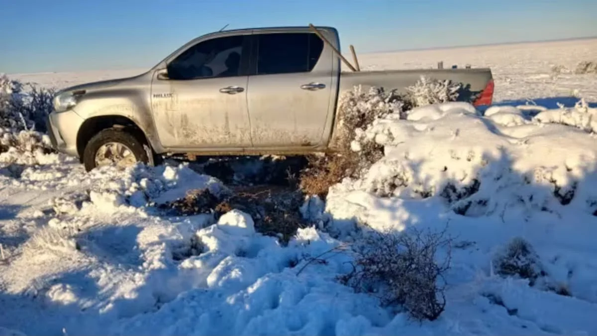 Rescate extremo en Santa Cruz: una pareja sobrevivió más de 40 horas atrapada en la nieve con -22°C