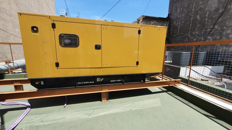 Hotel de Petroleros Jerárquicos en Buenos Aires ya cuenta con grupo electrógeno