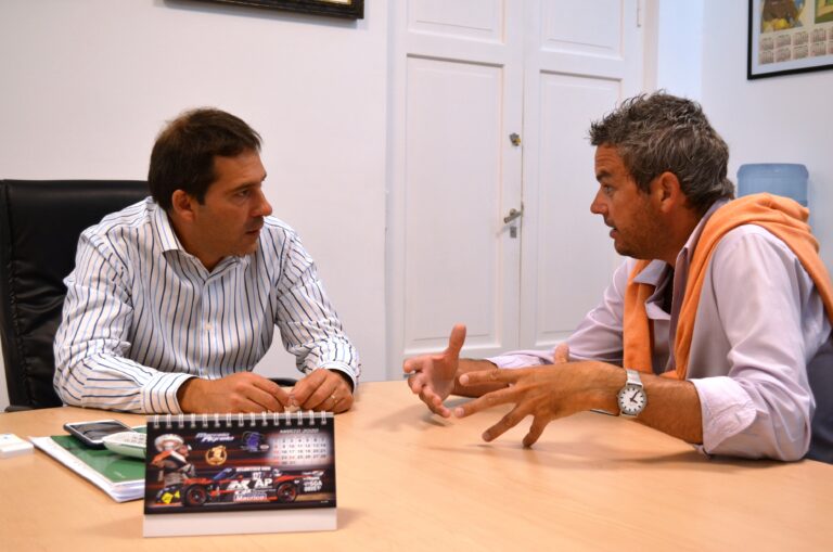 Luque recibió a Cittadini por la necesidad de mejorar arterias de Vialidad Provincial dentro de la ciudad