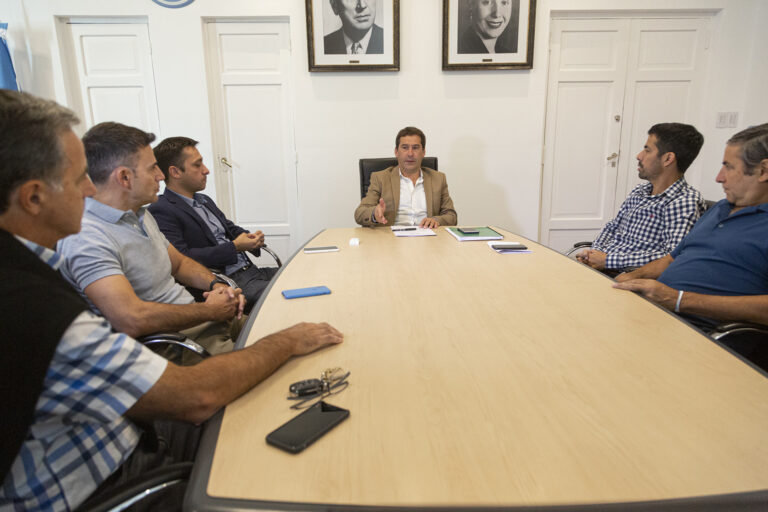 Luque recibió al presidente de la Cámara de pymes petroleras de la Cuenca