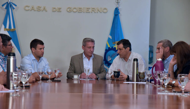 Arcioni se reunió con el sector pesquero de Chubut