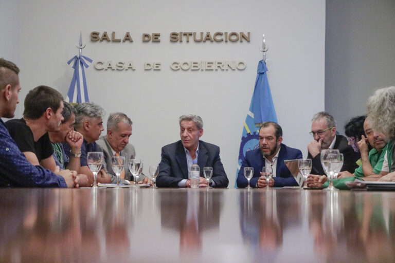 Arcioni encabezó una nueva reunión con representantes de ATE