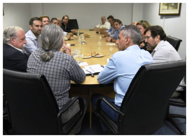 Cavaco se reunió en Buenos Aires con el Ministro de Agricultura de la Nación