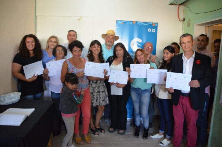 Asumió la primera comisión vecinal del B° Juan Corti