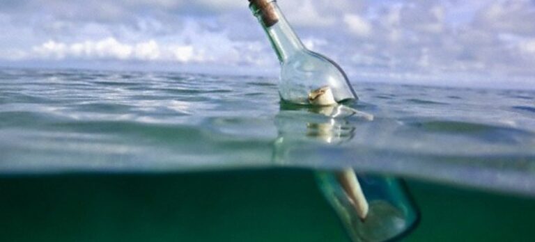 Descifraron el mensaje de una botella arrojada al mar hace 16 años