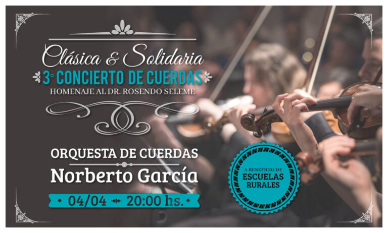 Grupo Amanus presenta su 3° Concierto de música «Clásica y Solidaria»