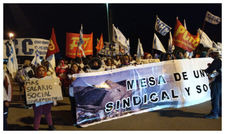 La Corriente Clasista y Combativa se mantiene en Ruta 3 y 26