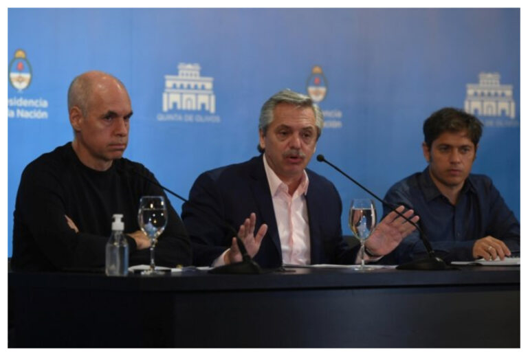Alberto Fernández anunció la suspensión de clases hasta el 31 de marzo