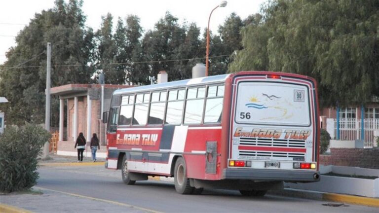 A partir del jueves 19 será interrumpido el transporte de Comodoro – Rada Tilly