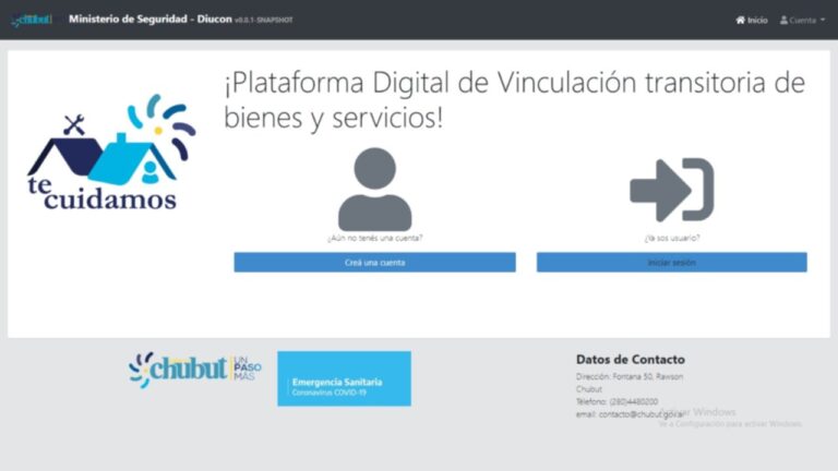 Flexibilización cuarentena: lanzaron la Plataforma Digital de Vinculación transitoria de bienes y servicios