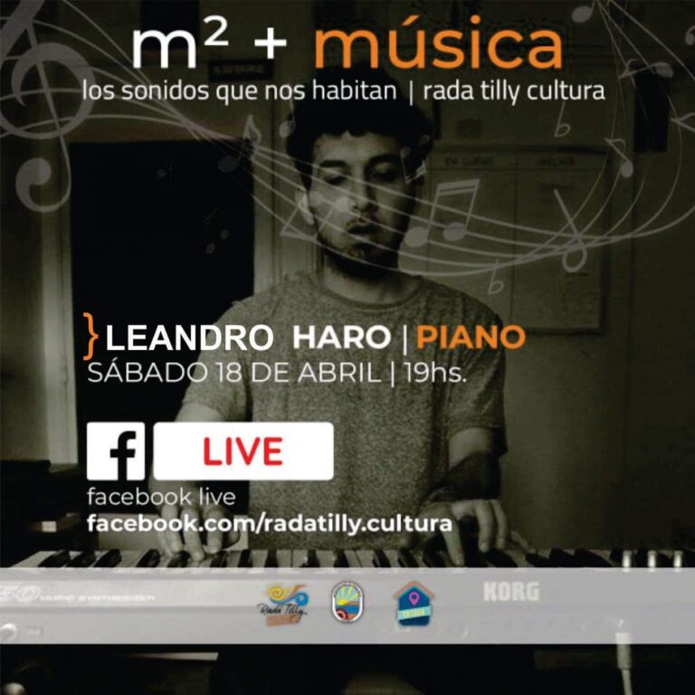 Rada Tilly propone «Ciclo M2 + MÚSICA», para disfrutar desde casa