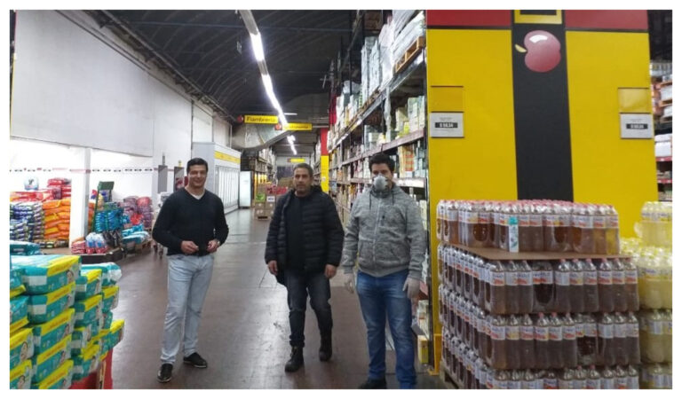 Controlan precios y disponibilidad de productos en comercios de la Cordillera