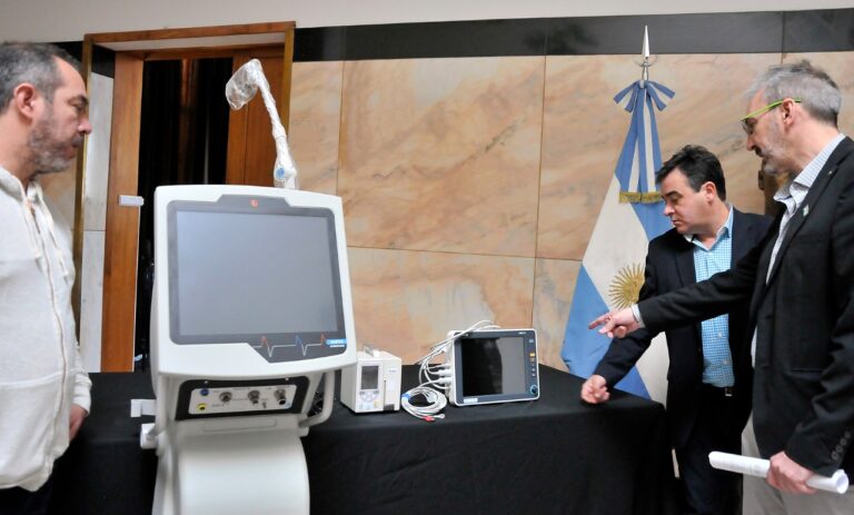 Destacan equipamiento con el que cuenta Chubut ante la emergencia sanitaria 