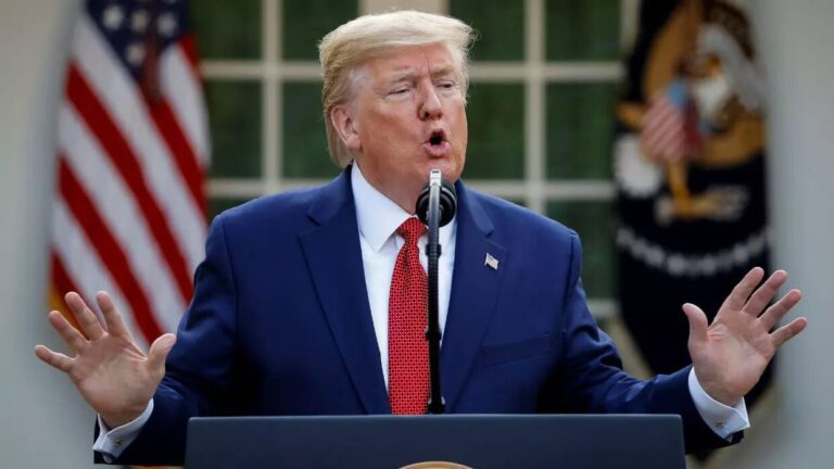 Donald Trump no hablará más con la prensa sobre el Coronavirus