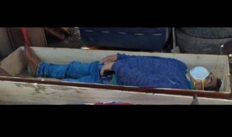 Un intendente fingió estar muerto para que no lo metieran preso luego de violar la cuarentena