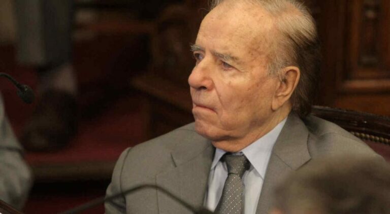 Carlos Menem sigue en grave estado