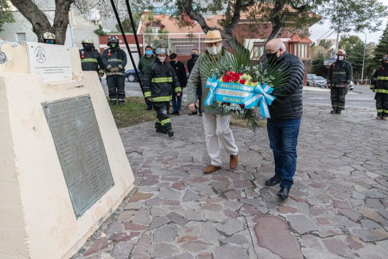 La Municipalidad participó del acto por el Día del Bombero Voluntario