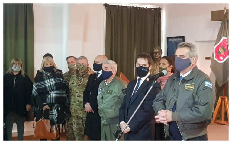 Rossi en Comodoro:»Es el despliegue militar más importante después de la guerra de Malvinas»