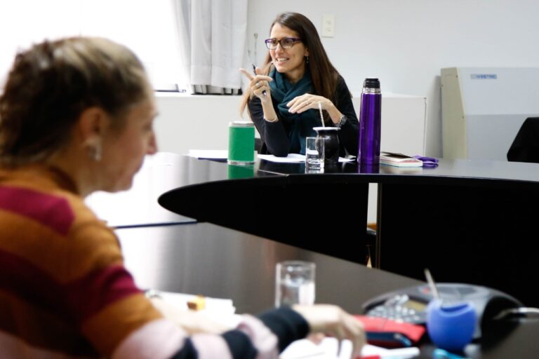 «Estamos en Chubut para trabajar en una agenda urgente»