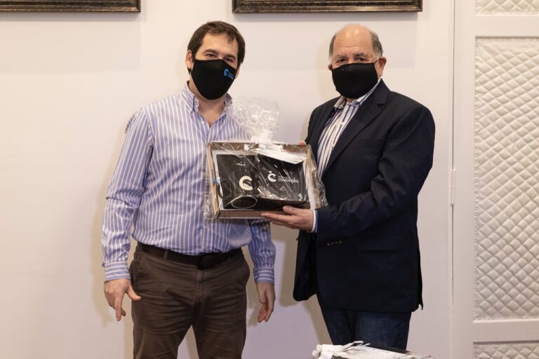 En la víspera del Día del Periodista el intendente recibió a referentes