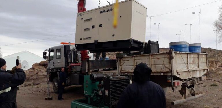 Aldea Chacay Oeste ya cuenta con un nuevo generador eléctrico