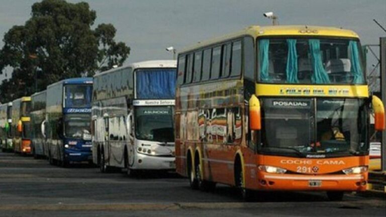 UTA anuncia paro de colectivos de larga distancia por 48 horas