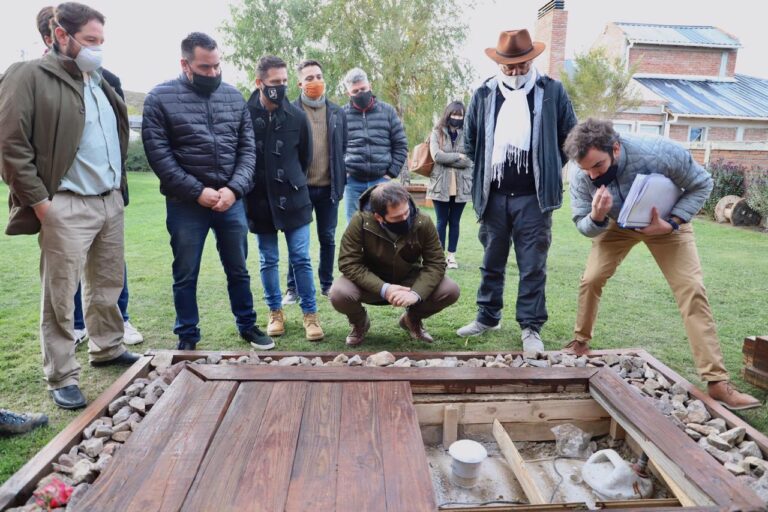 Luque: «Queremos replicar estos sistemas de tratamiento como una solución ambiental y de forestación»