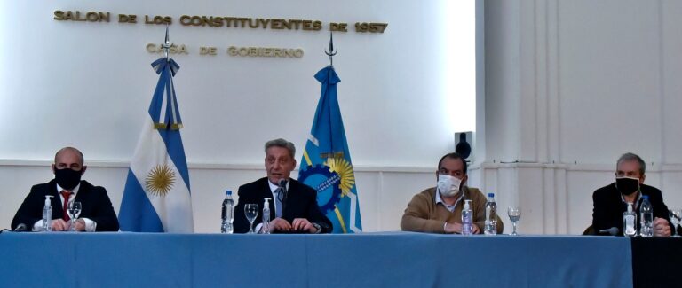 Arcioni: «Necesitamos la aprobación de la Ley que autorice la reestructuración de la deuda»