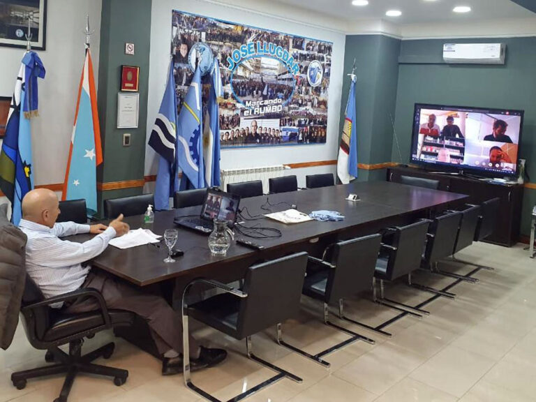 Llugdar destacó los protocolos en un marco de trabajo que viene desde el 20 de marzo