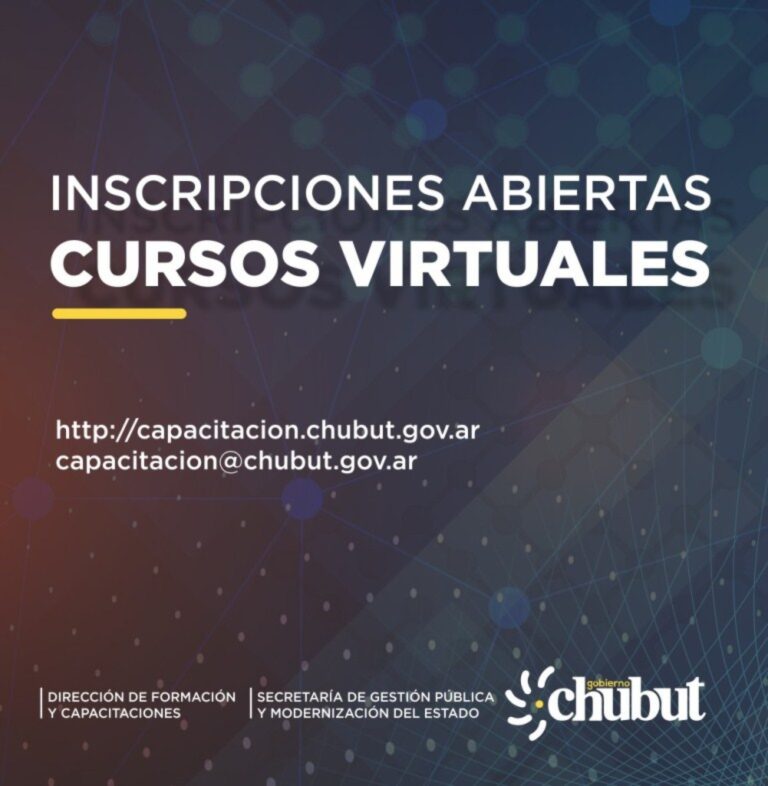 Continúan las capacitaciones virtuales para agentes de la Administración Pública Provincial