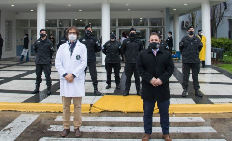 Oficiales de la PSA recuperados de Covid-19 donaron plasma