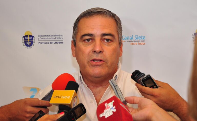 Arcioni confirmó a Javier Touriñan en la Secretaría General