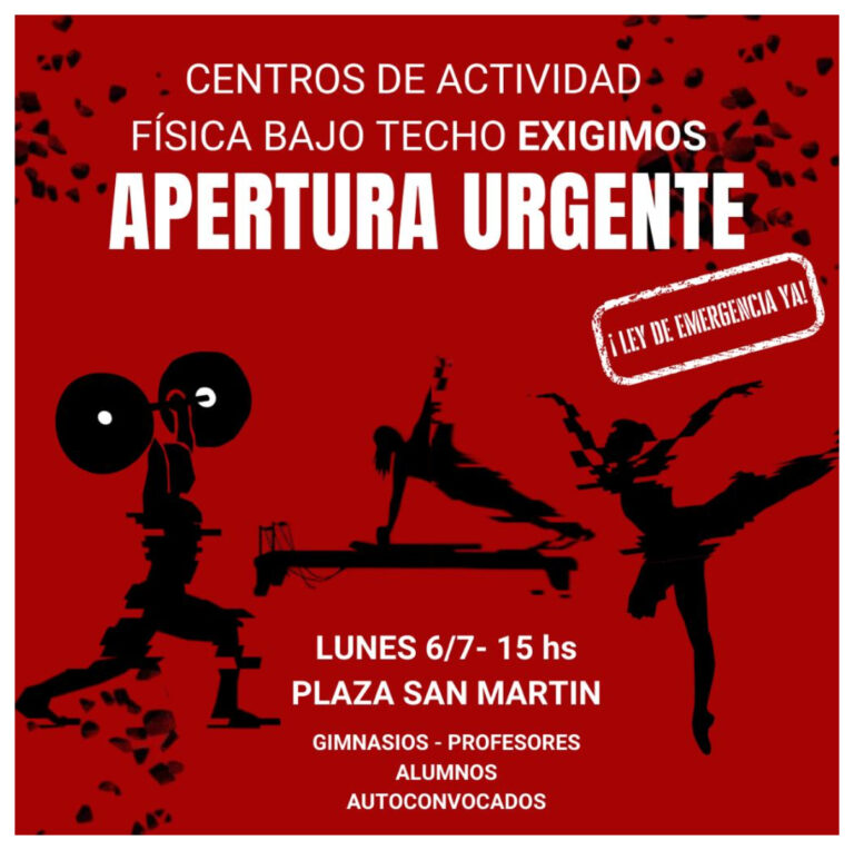 Centros de actividad física bajo techo piden volver a abrir sus puertas