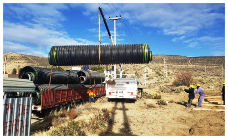 Comenzó la obra de finalización del Desagüe Pluvial Zona Sur de Rada Tilly