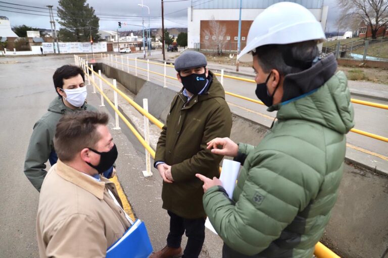 El intendente supervisó el avance del plan integral de obras pluviales para la zona sur