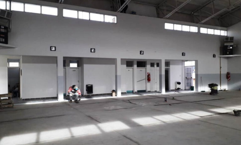 Finalizaron la construcción de un salón de usos múltiples para El Escorial