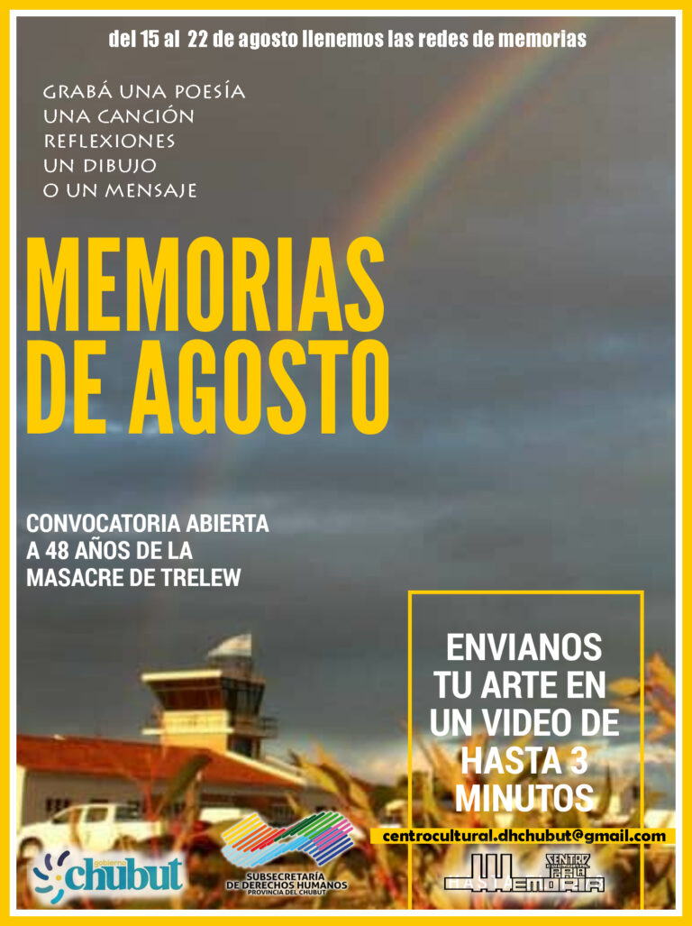 El Centro Cultural por la Memoria lanza la convocatoria «Memorias de Agosto»