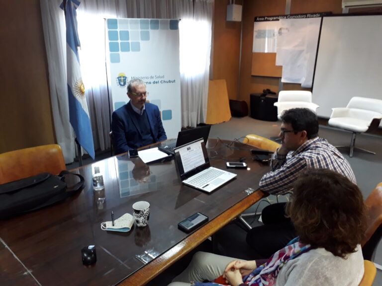 Chubut presentó ante Nación su estrategia de respuesta a la pandemia del COVID-19
