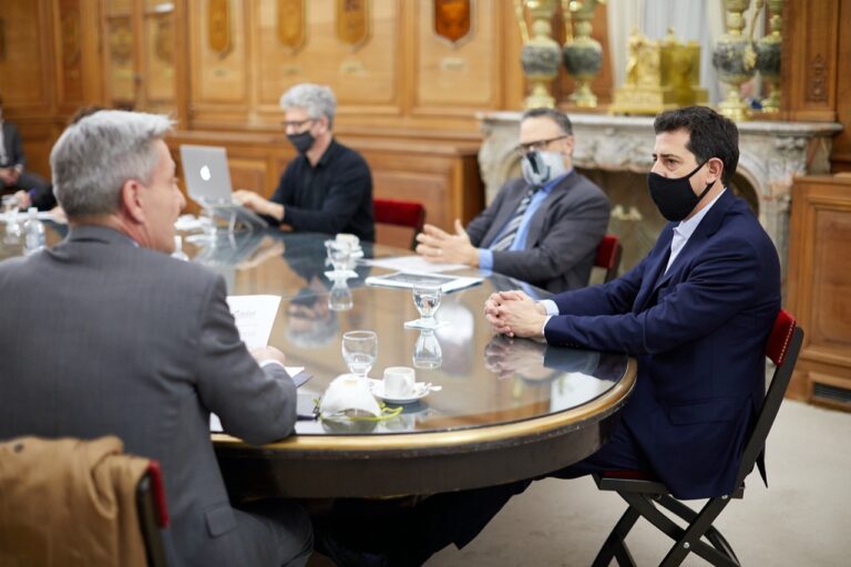 Arcioni presentó a De Pedro y Kulfas el proyecto productivo y de desarrollo para Chubut