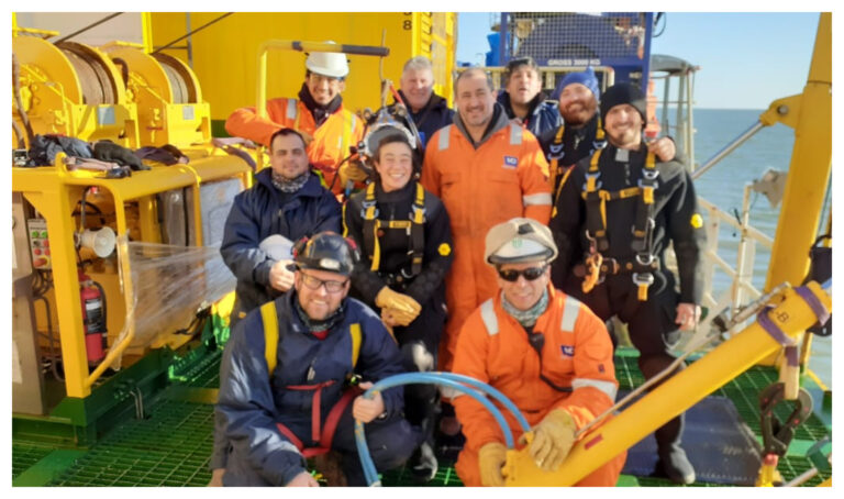 Buzos Petroleros Jerárquicos trabajaron en la refuncionalización de la Monoboya del Cargadero San Sebastián