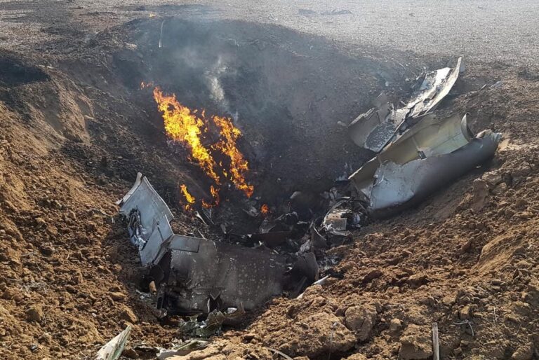 Se estrelló un avión de combate de la Fuerza Aérea en Córdoba