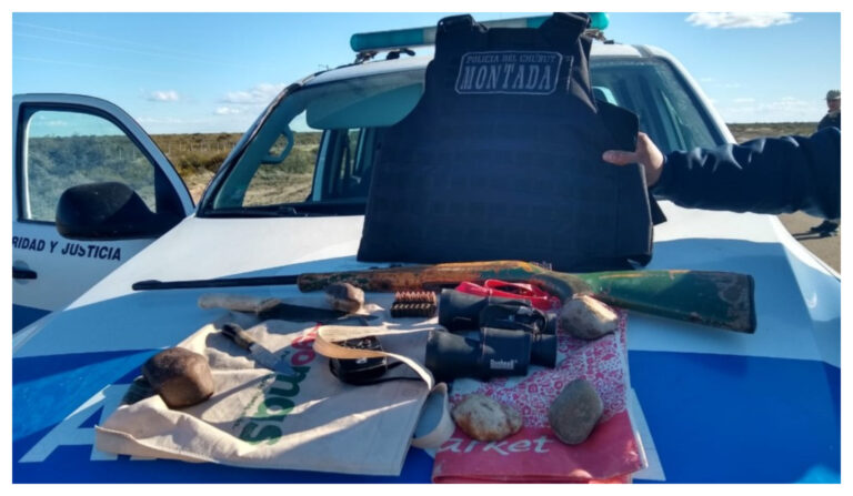 Cazador fue atrapado en Puerto Pirámides