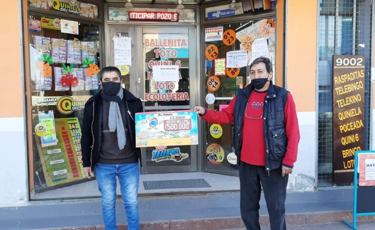 Un vecino de Sarmiento ganó medio millón de pesos en el Telebingo Chubutense