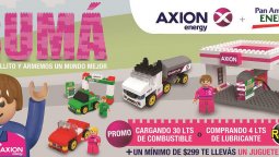 AXION Energy lanzo la promoción «SUMA tu ladrillito y armemos un mundo mejor».