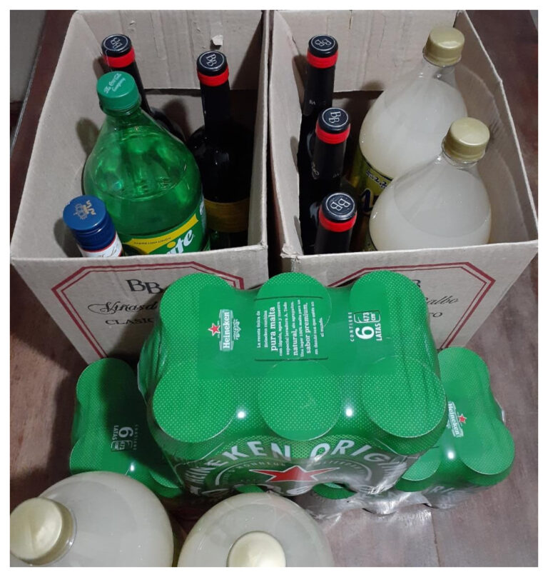Demoraron a tres jóvenes que de madrugada realizaban delivery de bebidas