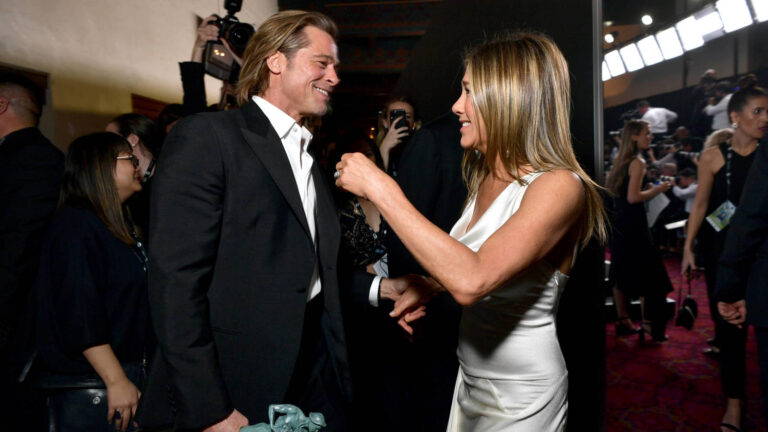 Locura por el reencuentro de Jennifer Aniston y Brad Pitt